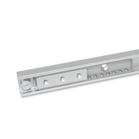 Otto Ganter Linear Slide with no Extension, GN 2402